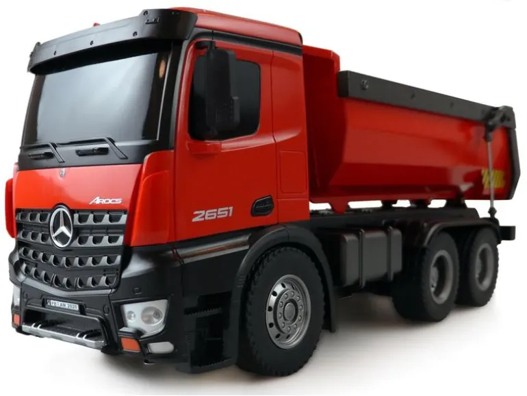 Amewi Lastwagen Mercedes-Benz Arocs 6x4 Rot, RTR, 1:14