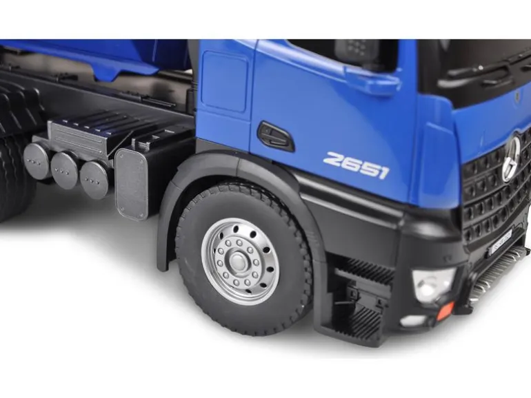 Amewi Lastwagen Mercedes-Benz Arocs 6x4, Blau 1:18, RTR