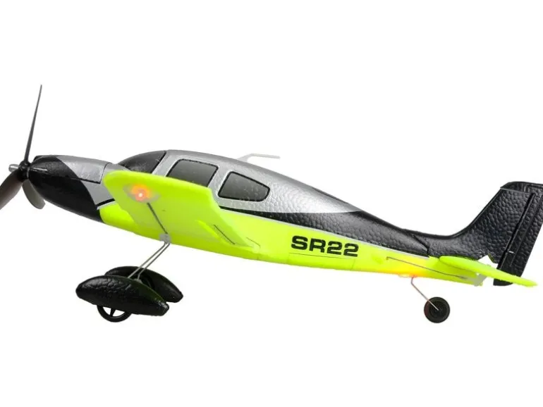 Amewi Motorflugzeug Cirrus SR22 520 mm, RTF, Grün