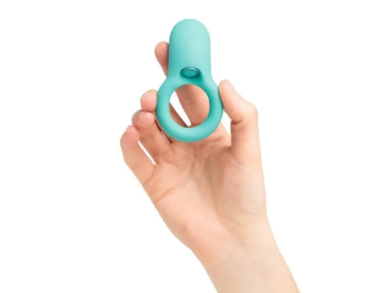 Amorelie Penisring mit Vibration «Dance» Türkis