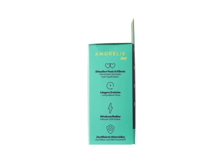 Amorelie Penisring mit Vibration «Dance» Türkis