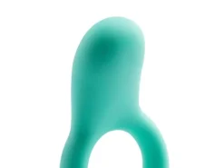 Amorelie Penisring mit Vibration «Dance» Türkis