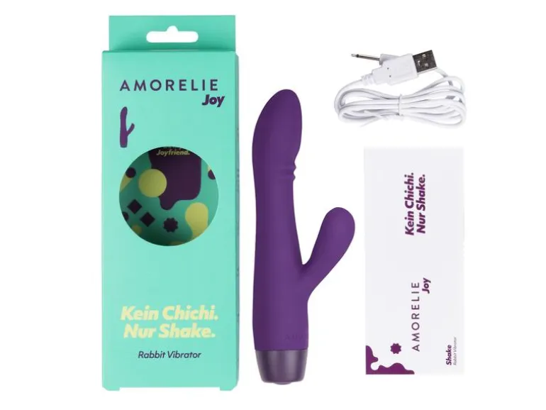 Amorelie Rabbit-Vibrator «Shake» Violett