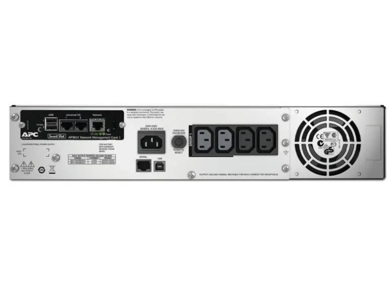APC USV SMT1500RMI2UNC 1500 VA / 1000 W