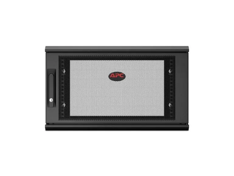 APC Wandschrank AR106SH6 19" / 6HE / Schwarz