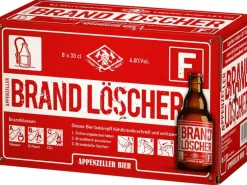 Appenzeller Bier Bier Brandlöscher 8 x 0.33 l