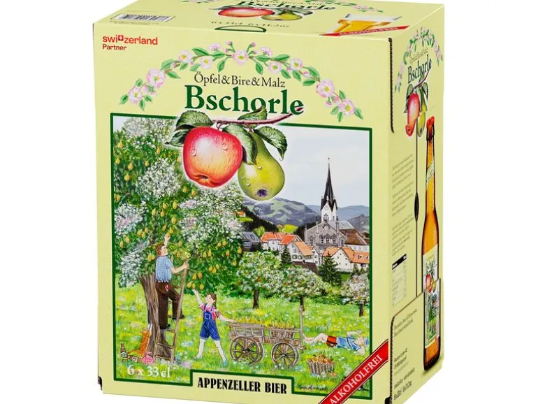 Appenzeller Bier Bier Bschorle alkoholfrei 6 x 0.33 l