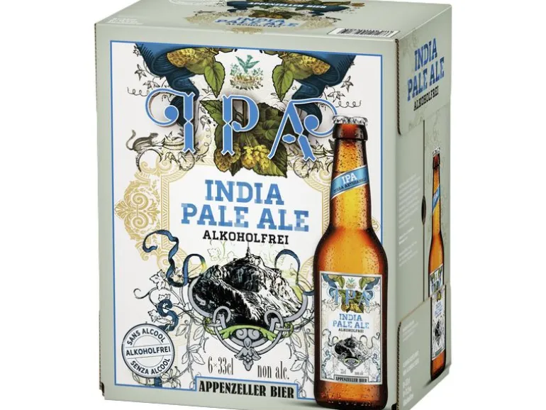 Appenzeller Bier Bier IPA alkoholfrei 6 x 0.33 l
