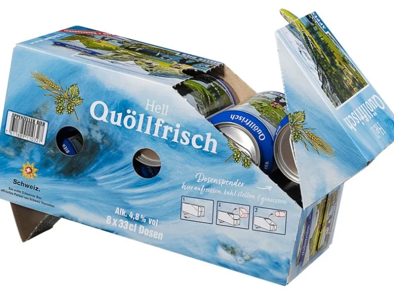 Appenzeller Bier Bier Quöllfrisch hell 8 x 0.33 l