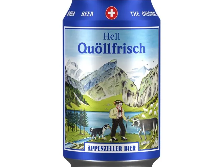 Appenzeller Bier Bier Quöllfrisch hell 8 x 0.33 l