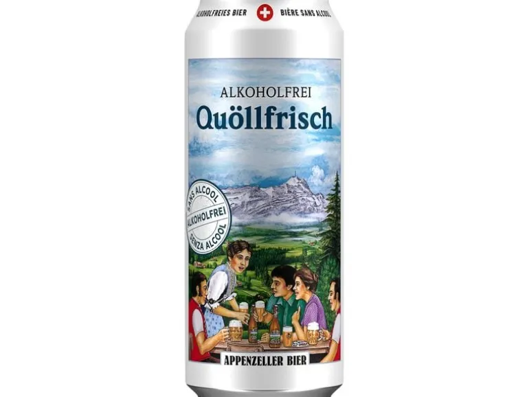 Appenzeller Bier Bier Quöllfrisch alkoholfrei 6 x 0.5 l