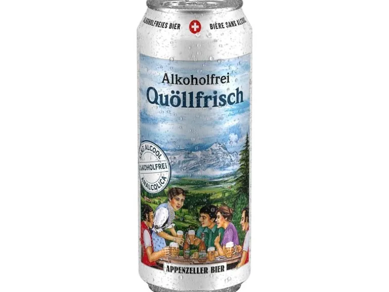 Appenzeller Bier Bier Quöllfrisch alkoholfrei 6 x 0.5 l