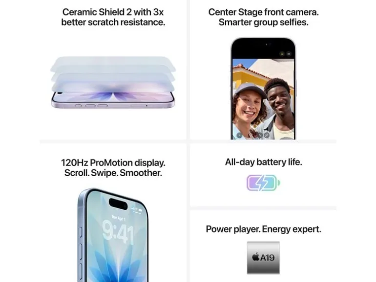 Apple iPhone 17 256 GB Lavendel