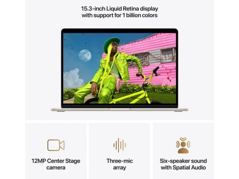 Apple MacBook Air 15" 2026 M5 10C GPU / 16 GB / 512 GB Starlight