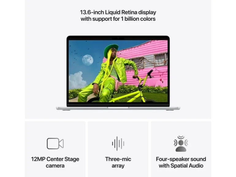 Apple MacBook Air 13" 2026 M5 10C GPU / 24 GB / 1 TB Silber