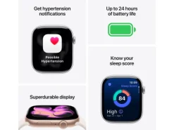Apple Watch Series 11 42 mm GPS Jet Black Alu Sport Band S/M