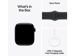 Apple Watch Series 11 42 mm GPS Jet Black Alu Sport Band S/M