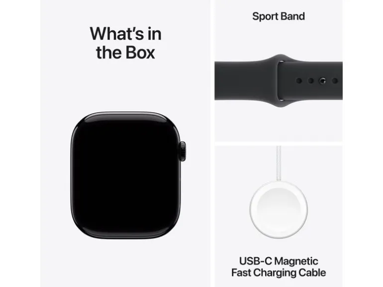 Apple Watch Series 11 46 mm GPS Jet Black Alu Sport Band M/L