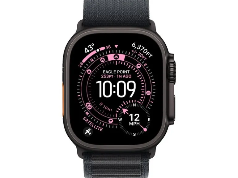 Apple Watch Ultra 3 Black Titanium Black Alpine Loop M