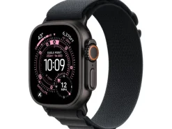 Apple Watch Ultra 3 Black Titanium Black Alpine Loop M