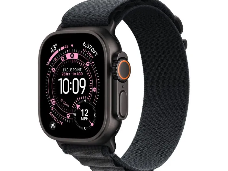 Apple Watch Ultra 3 Black Titanium Black Alpine Loop M
