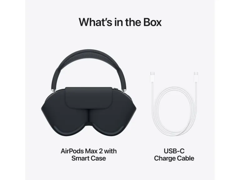 Apple Wireless On-Ear-Kopfhörer AirPods Max 2 Mitternacht