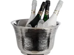 APS APS Flaschenkühler Bowl 8 Liter, Silber