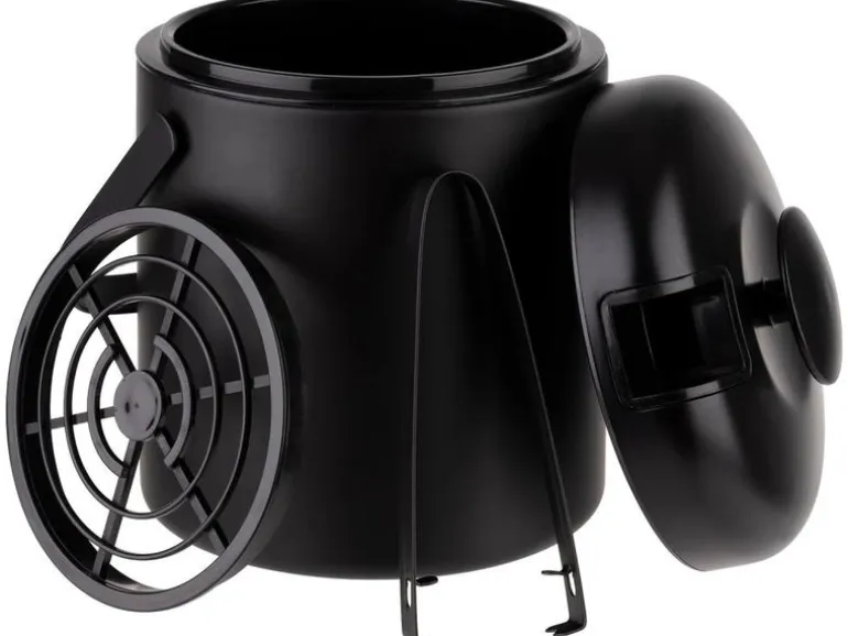 APS Eiswürfelbehälter POLAR 14 x 22 cm, 1.3 Liter, Schwarz