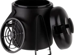 APS Eiswürfelbehälter POLAR 14 x 22 cm, 1.3 Liter, Schwarz