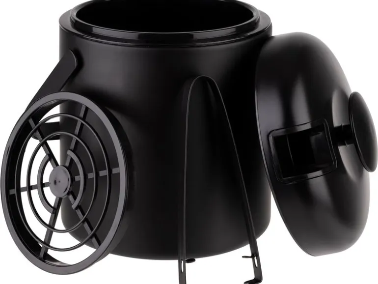 APS Eiswürfelbehälter POLAR 14 x 22 cm, 1.3 Liter, Schwarz