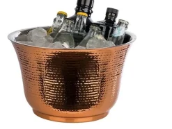 APS Flaschenkühler doppelwandig 8 Liter, Kupfer