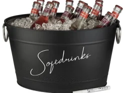 APS Getränkewanne-TIN 11 Liter, Schwarz