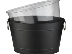 APS Getränkewanne-TIN 11 Liter, Schwarz