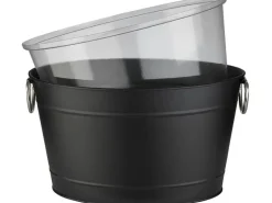 APS Getränkewanne-TIN 11 Liter, Schwarz
