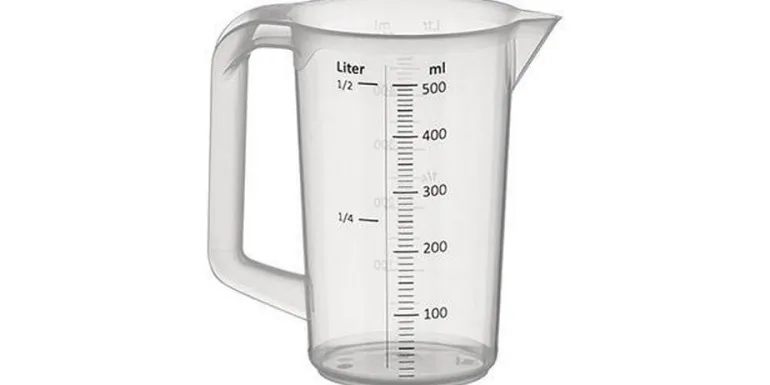 APS Messbecher Pro 5 dl, Transparent