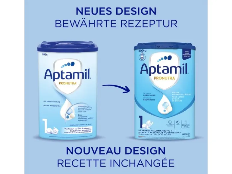 Aptamil Anfangsmilch Pronutra 1, 800 g