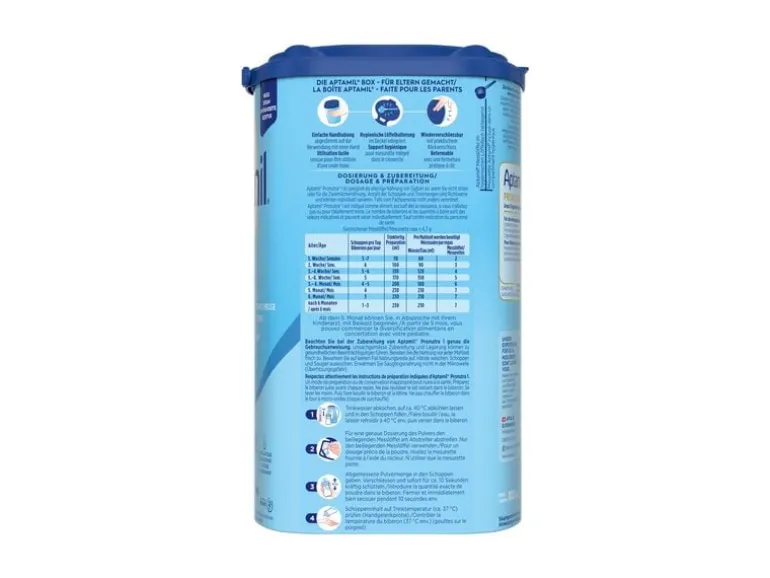 Aptamil Anfangsmilch Pronutra 1, 800 g