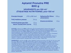 Aptamil Anfangsmilch Pronutra Pre 800 g