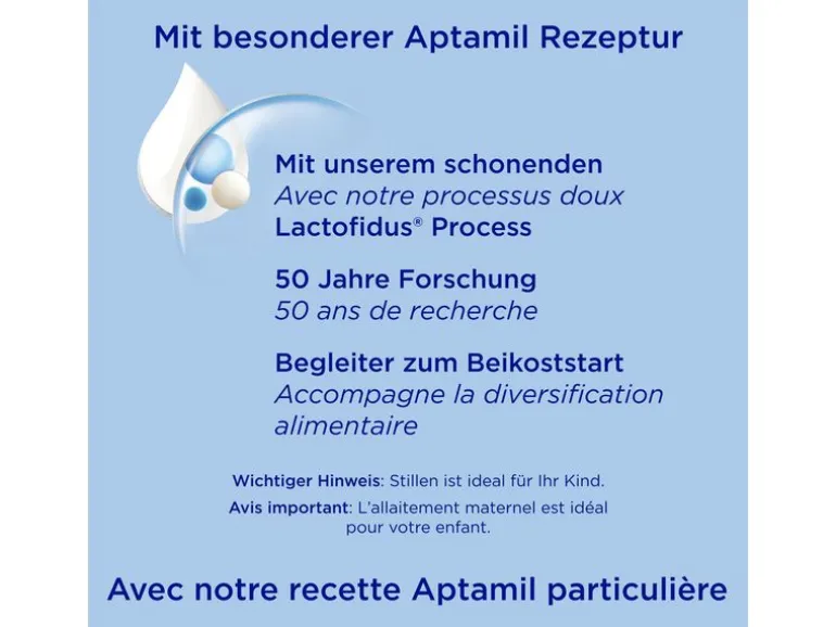 Aptamil Folgemilch Pronutra 2, 6x 600 g