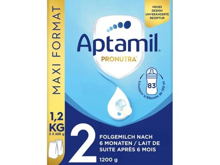 Aptamil Folgemilch Pronutra 2, 6x 600 g