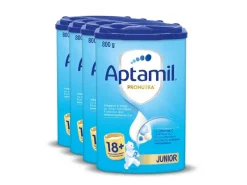 Aptamil Juniormilch Pronutra Junior 18+ Nature, Monatsbox 4x 800 g