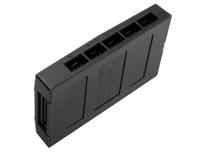 Arctic Cooling Lüfterverteiler Fan Hub 10-fach, PWM
