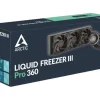 Arctic Cooling Wasserkühlung Liquid Freezer III Pro 360 Schwarz