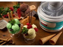 Ariete Glacemaschine Party Time ARI-643-BL 1.5 l, Blau/Weiss