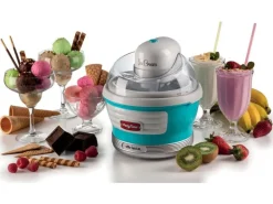 Ariete Glacemaschine Party Time ARI-643-BL 1.5 l, Blau/Weiss