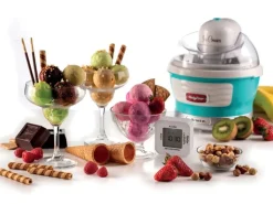 Ariete Glacemaschine Party Time ARI-643-BL 1.5 l, Blau/Weiss