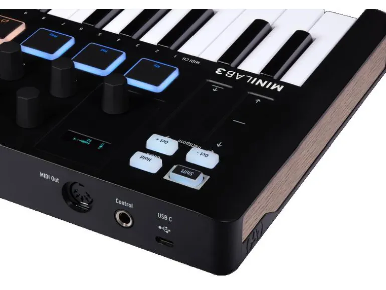 Arturia Keyboard Controller Minilab 3 Schwarz