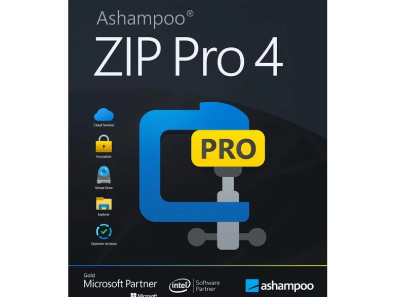 Ashampoo ZIP Pro 4 ESD, Vollversion, 1 PC
