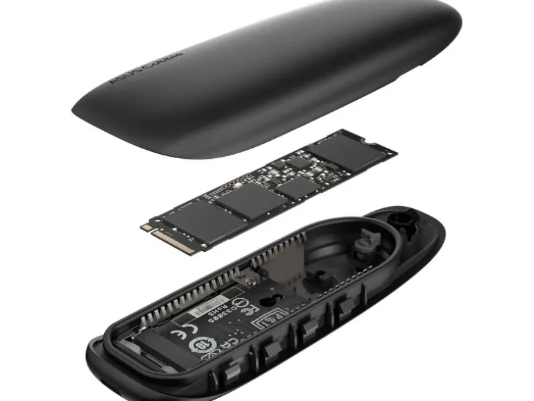 ASUS Externes Gehäuse COBBLE Schwarz M.2