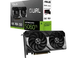 ASUS Grafikkarte Dual GeForce RTX 5060 Ti 8 GB OC Edition